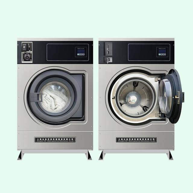 Coin-operated Fully Automatic Commercial Front-loading Washing Machine 220v Industrial Washing Machine