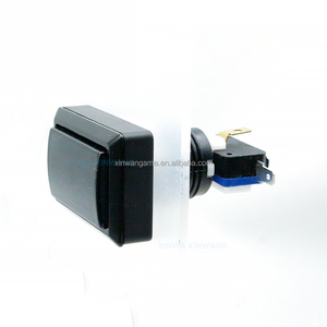 50X33Mm Rechthoek Plastic Knoppen Voor Muntautomaat Boksen & Amusement <span class=keywords><strong>Games</strong></span> Led Lamp 5V Spanning Voor Game Centers & Machines - Product Image 2