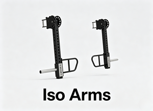 Kit d'accessoires Iso Arms pour barres de dips, leviers parallèles pour rack de musculation, équipement de force pour le haut du corps en salle de sport - Product Image 3