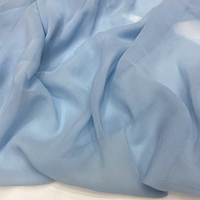 Tissu teint en masse personnalisé 10mm naturel 100% pure soie Premium Georgette pour robe de mariée de dame