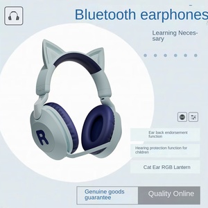 New Children's for Student Earphone Dynamic Over-Ear 5.4 <b>Wireless</b> Mobile Phone Boom <b>Mic</b> Nois - Product Image 2