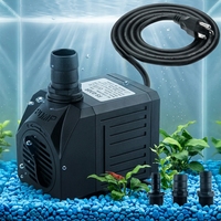 Pompe de fontaine submersible personnalisable 7W 8W 15W AC/DC pour aquariums et réservoirs hydroponiques, réservoir OEM pour eau propre