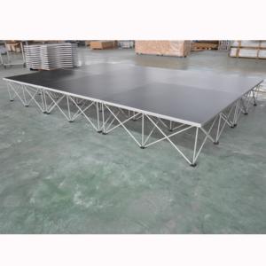 Escenario Portátil Ligero de Aluminio Fácil de Montar para Bodas al Aire Libre - RK-Portable Stage RAK-SQ4I con Certificación TUV - Product Image 1