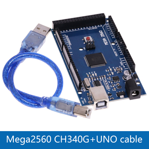 Mega2560 ATMEGA16U2 / Pro Mini <span class=keywords><strong>MEGA</strong></span> <span class=keywords><strong>2560</strong></span> <span class=keywords><strong>Mega</strong></span>+WiFi R3 ATmega2560 Chip CH340G pour carte de développement Arduino R3 WeMos <span class=keywords><strong>ESP8266</strong></span> - Product Image 3