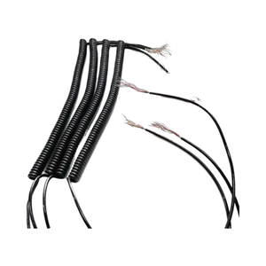Kunden spezifische 21 Adern 3 bis 4 Meter Federspirale-Elektrokabel für CNC-Handrad maschinen - Product Image 2