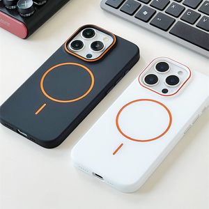 Siêu Mỏng Hit Màu Điện Thoại Trường Hợp Đối Với <span class=keywords><strong>iPhone</strong></span> 16Pro Max 15 16 Pro 14 13 12 Từ Tính Không Dây Sạc Matte Cứng PC Bìa - Product Image 6