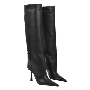 European and American Autumn and Winter New Large Tube Pointed Toe Stiletto Skirt <b>Boots</b> Long Tube Fashion <b>Boots</b> Women's <b>Boots</b> - Product Image 5