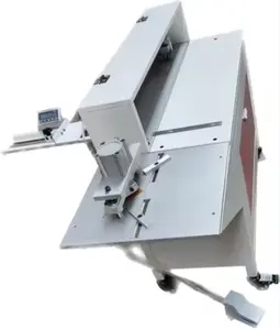 Neue multifunktionale DL-550 leicht zu bedienende halbautomatische Rillenmaschine Pneumatische Schleifmaschine