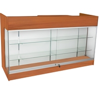 Vitrine de présentation de luxe pour tabac, en aluminium robuste et verre trempé, avec éclairage LED personnalisé, tiroirs de rangement verrouillables
