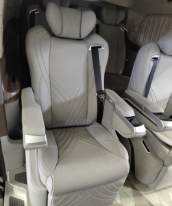 Nouveaux sièges de van VIP électriques de luxe OEM avec écran tactile et charge sans fil pour MPV/VAN/RV - Product Image 2