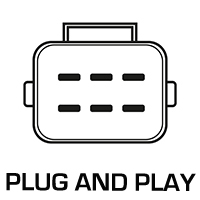 Regulador de Ventana Ac Rolcar ADAPTABLE para OE 82450A4010, compatible con Kia Carens 2013 - Product Image 2