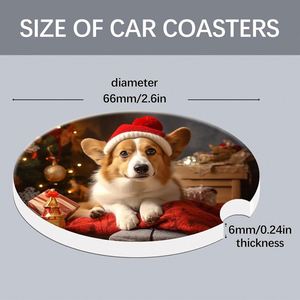 <b>Coaster</b> Blanks <b>Ceramic</b> White Wholesale Custom Printed Car <b>Coasters</b> Sublimation - Product Image 3