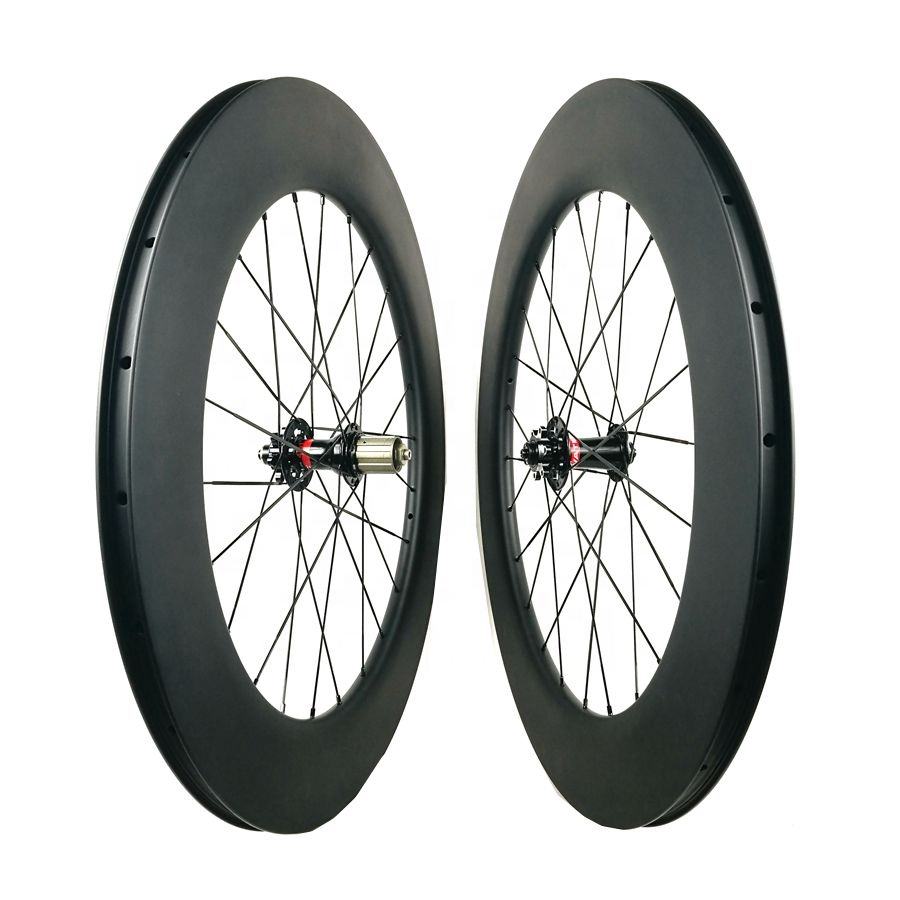 Carbon Wheelset Amazon Bicycle Wheels ELITEWHEELS 700c Clincher