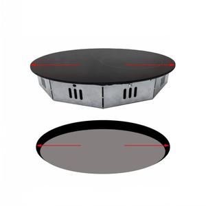 Table de cuisson en céramique 220V, cuisinière électrique à brûleur unique, plaques chauffantes à écran tactile LED pour la cuisson avec minuterie - Product Image 3