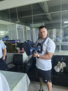 Pemindai Sinar-<span class=keywords><strong>X</strong></span> Portabel Backscatter 140KV, Detektor Inspeksi Bagasi Sinar-<span class=keywords><strong>X</strong></span> - Product Image 4