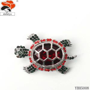 Schildpadden Strass Legering Schildpad Gevormde Mooie Broche Chi Eta Phi Custom Mam Mu Alpha Mu Ncnw Delta Ak Zeta Gamma - Product Image 3