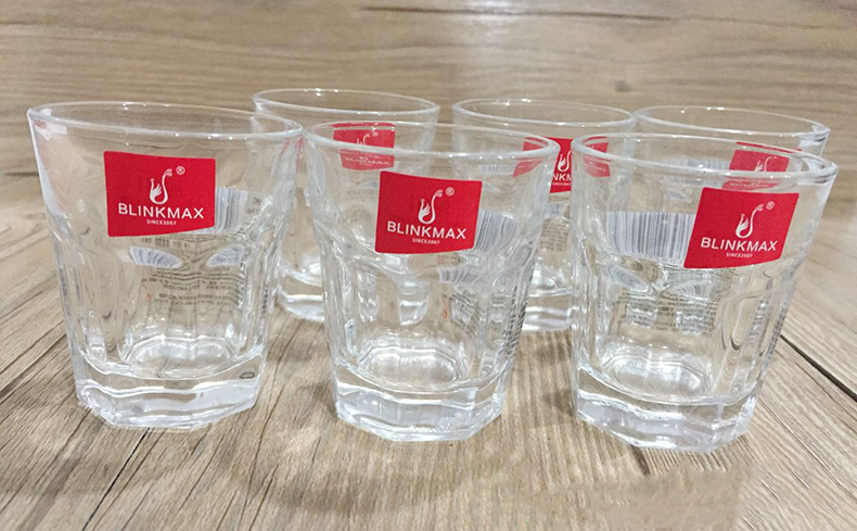 Customized logo 2oz/50ml Restaurant Schnaps wine whiskey cup blank sublimation espresso glasses small bullet shot glass glbum
