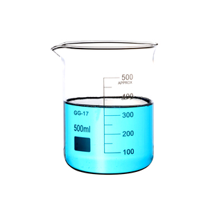 Vaso de Laboratorio de Vidrio Borosilicato de Forma Baja, Graduado de 50-1000 ml, Resistente al Calor y a la Corrosión, para Laboratorio, Química, Biología, Farmacia y Enseñanza - Product Image 3