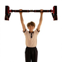 Barre de traction murale sans perçage pour intérieur, équipement de fitness domestique, barre horizontale pour enfants, appareil de sport à monter sur porte
