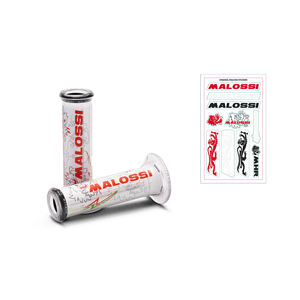 2 mangos blancos de Ø 30 con logo tribal-modelo sin cierre lateral - Product Image 1