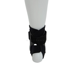 <b>Ankle</b> Brace Adjustable Nylon <b>Support</b> For Adults Unisex Black SMLXL Figure Eight Design - Product Image 3