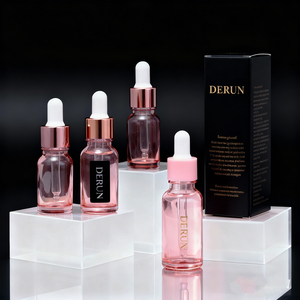 Flacon compte-gouttes en <span class=keywords><strong>verre</strong></span> rond pour sérum huileux <span class=keywords><strong>rose</strong></span>, 2 onces, 30 ml, 100 ml, flacon compte-gouttes en <span class=keywords><strong>verre</strong></span> <span class=keywords><strong>rose</strong></span> pour les yeux, flacon compte-gouttes <span class=keywords><strong>rose</strong></span> pour cosmétiques - Product Image 3