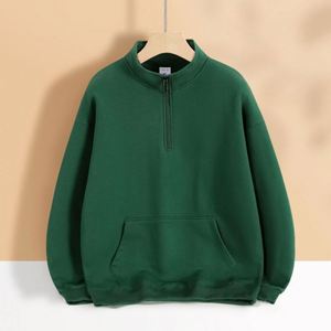 Sweat-shirts à col montant pour hommes, 700 g/m², épais, en molleton, à manches classiques, vente en gros, personnalisables - Product Image 6