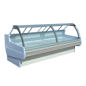 Dsa12cch1 dịch vụ truy cập thịt tủ lạnh tủ đông được sử dụng như siêu thị Showcase - Product Image 1