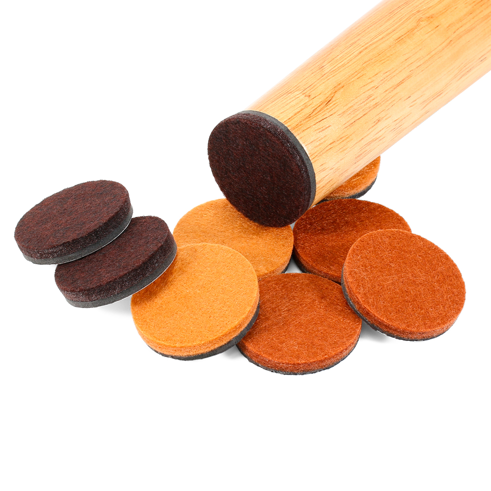 Бесшумная войлочная защита для пола, самоклеящиеся войлочные мебельные прокладки для защиты деревянного пола разных размеров