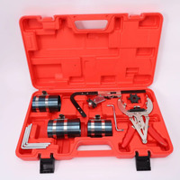 Kit d'outils de démontage et d'installation de segments de piston automobile 12 pièces, ensemble de réparation de moteur avec compresseur et étui de transport