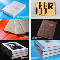 Impression de brochures d'entreprise : Portefeuille de présentation de diplôme de haute qualité, format paysage, motif papillon, couverture souple, estampage à chaud, finition brillante/mate