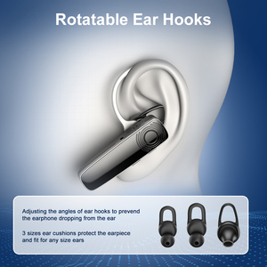 New Bee vente en gros <span class=keywords><strong>NB</strong></span>-12 V5.0 mains libres affaires sans fil unique écouteur <span class=keywords><strong>Bluetooth</strong></span> <span class=keywords><strong>casque</strong></span> sans fil pour la conduite, bureau - Product Image 2