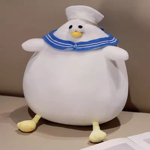 Usine En Gros Mignon Marine Chef Poulet En Peluche <span class=keywords><strong>Animal</strong></span> Jouet Chubby Poule En Peluche Poule Rose Bavoir En Gros <span class=keywords><strong>Coucou</strong></span> Poulet En Peluche Jouet - Product Image 4