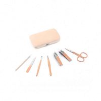 Kit professionnel d'outils de beauté personnalisés : lime à pieds, coupe-ongles, ciseaux de pédicure, mini-produits de soin des ongles, ensemble de manucure pour salon