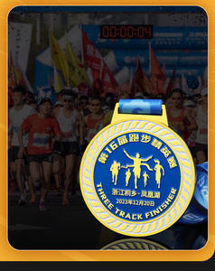 Nuevos productos de cricket, Fútbol metálico, <span class=keywords><strong>Dragon</strong></span> Boat, espejo 21K, medallas de Certificado de 1er Lugar, medallas para la escuela, novedad de 2017 - Product Image 5