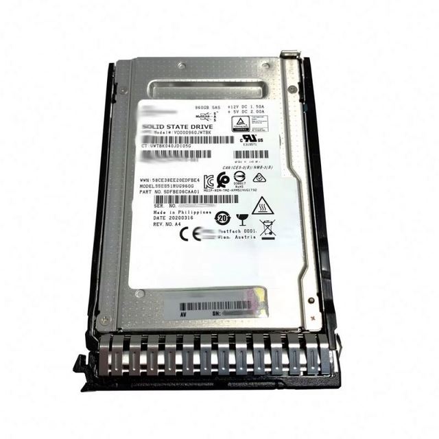 P20015-B21 960GB 2.5 Inch NVMe PCIe SC RI for DL380 G8 G9 G10 SSD with Smart Carrier