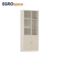 Meuble de rangement de documents de bureau minimaliste en bois personnalisé EGROspace Commercial