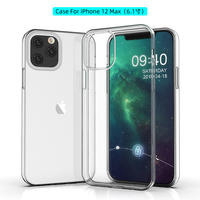 Funda Transparente de TPU Suave para Teléfono Celular iPhone 17 16 15 14 13 Pro Max 12 Promax 11 XS XR X Galaxy S20 FE Note10 Lite A41 Realme 7 6