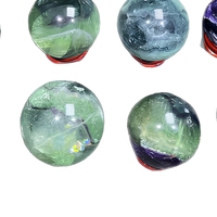 Esfera de Cristal de Fluorita Natural Letsun, Bola de Cristal Pulida, Decoración Feng Shui, Venta al por Mayor, Jiangsu, Colores Mezclados