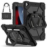 Étui pour tablette iPad Pro 11 A19 10e génération AIR 9.7 2026, coque de protection intégrale antichoc robuste avec support rotatif à 360°