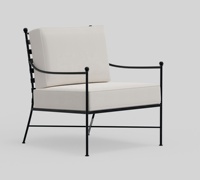 Personnalisable en aluminium salon extérieur métal chaise longue confort coussin jardin patio meubles