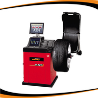 Équilibreuse de pneus/roues numérique à auto-étalonnage UNITE U-520 avec fonctions d'autodiagnostic Produit d'alignement des roues