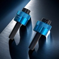 Alat perawatan diri elektrik putar segi enam 8.0mm, dudukan pukulan batang lurus untuk mesin bubut C16/C20/C22/C25/C32