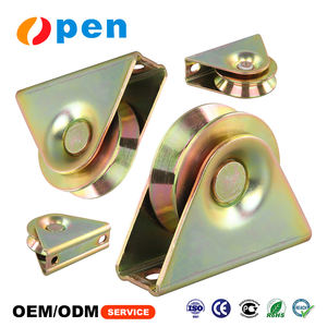 Roda de Portão Deslizante de Aço Moderno e Resistente, Rolamento para Porta Deslizante, Rodas para Porta de Armazenagem com Canal U/V/Y - Product Image 1