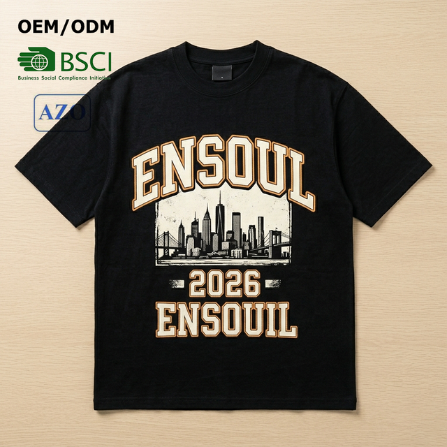OEM/ODM Garment Brands Vintage Wash Custom Regular Fit 100% Cotton 220GSM Casual Graphic T-Shirt Men DTG Print Letter Streetwear