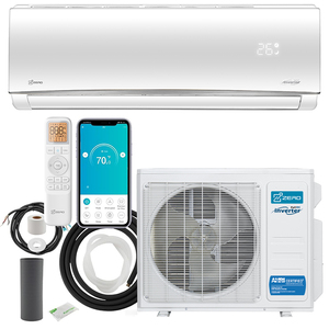 Full CE AHRI High SEER2 R32 9000-24000Btu Household Split Air Conditioner With Cooling & Heating 220V High Efficiency up <b>to</b> 19.5 - Product Image 1