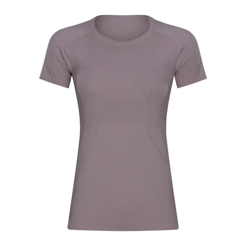 Benutzer definierte Druck Frauen Blank 100% Polyester Sport Blusen Tops Gym Dry Fitness Plain Frauen T-Shirts