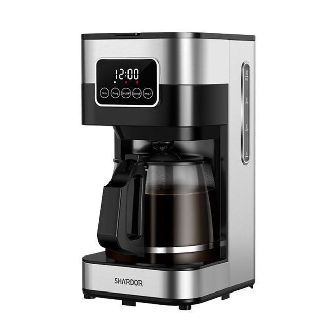 SHARDOR Stainless Steel Programmable Coffee Maker Brewer Home and Office Drip Coffee Machine