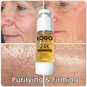 Limpiador <span class=keywords><strong>Facial</strong></span> 24K de Marca Privada al por Mayor <span class=keywords><strong>con</strong></span> Ácido Hialurónico, <span class=keywords><strong>Espuma</strong></span> <span class=keywords><strong>Limpiadora</strong></span> Hidratante de Larga Duración 30ML, Reduce las Lágrimas de Lágrima y la Sensibilidad - Product Image 6