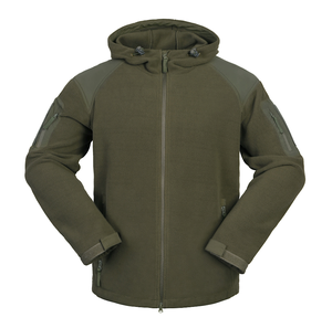 Veste d'hiver chaude et épaisse en polaire DFJ02 avec fermeture éclair, coupe-vent et respirante pour le safari hivernal - Product Image 1